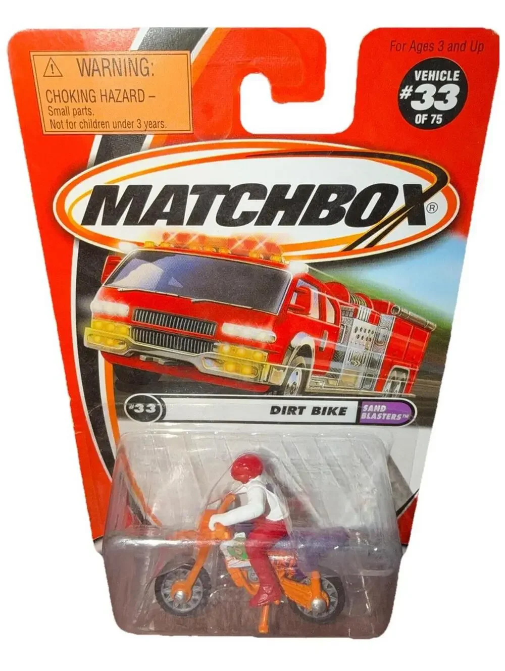 Matchbox 2000 Dirt Bike Motorcycle Sand Blasters #33 Of 75
